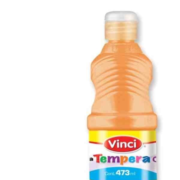 PINTURA TEMPERA VINCI 473ML. NARANJA FLUOR. C.12